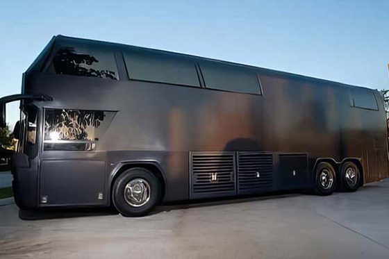spacious party bus