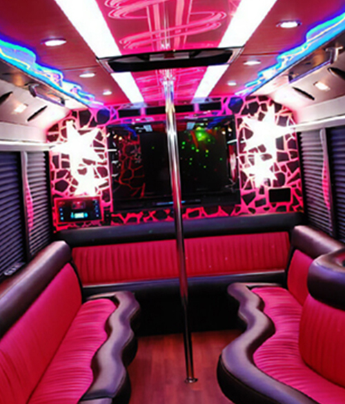 White party bus Boca Raton